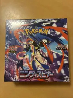 新品未開封　ポケモンカード　ニンジャスピナー 1BOX シュリンク付き