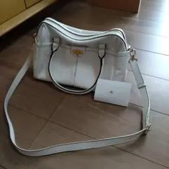 【4℃】 ショルダーバッグ ホワイト