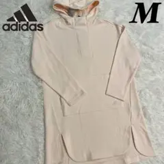 新品　アディダス　ワンピース　フードチュニック　体型カバー　ビーチ　Mサイズ