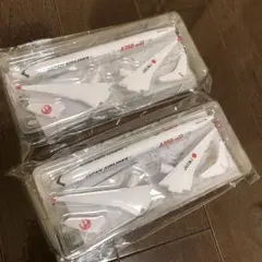 JAPAN AIRLINES 航空機モデル 未使用2個セット