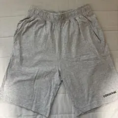 CONVERSE スウェットショートパンツ グレー