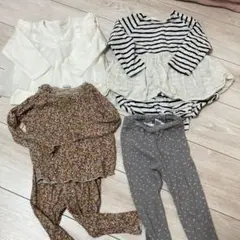 80サイズ 5着セット H&M Haruulala devirock