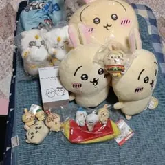 ちいかわ クレープくじ A賞 Bigうさぎ B賞 クッション ぬいぐるみ