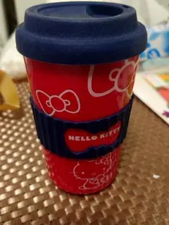 ハローキティ 45周年記念 タンブラー 赤