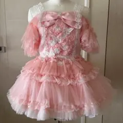 アンジェリックプリティ Dolly Girl 付け袖ワンピース ピンク - メルカリ