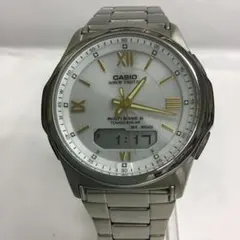❣️美品❣️CASIO カシオ　Wave Ceptor ソーラー電波腕時計 シルバー