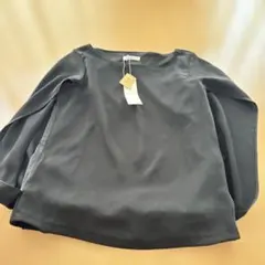 新品 K* 長袖ブラウス ブラック 日本製のサムネイル