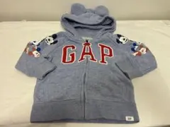 GAP/ギャップ/ディズニー/ミッキー/ジップ/パーカー/2years/95cm
