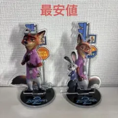 ズートピア2 ハッピーくじ Happyくじ ニック ジュディ アクスタ G賞