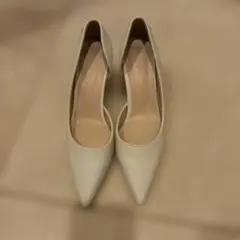 SAPPUN Verity スティレット パンプスヒール ホワイト 7cm