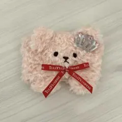 TULLY’S COFFEE タリーズコーヒー　カップスリーブ　くま　ピンク