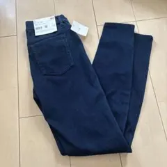 新品タグ付きUNIQLOウルトラストレッチレギンスパンツDRY S ブルー