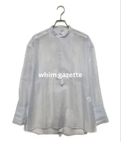タグ付き未使用】26SSスキッパージョーゼットブラウスWhim Gazette