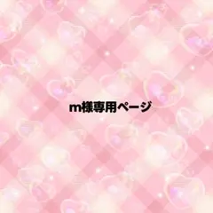 ｍ様専用ページ うちわ文字 オーダー