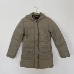 OLLINKARI フード付き ベージュ ダウンジャケット36