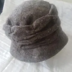 フラワー装飾付きバケットハット 56cm