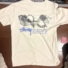 STUSSY ロゴプリント Tシャツ ホワイト