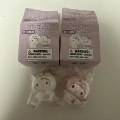 ちいかわ　サンリオ　シークレットフロッキーマスコットチャーム　キティ　マイメロ