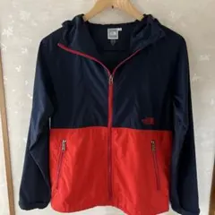THE NORTH FACE コンパクトジャケット レッド×ネイビー M사이즈