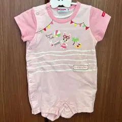 ミキハウス ロンパース カバーオール 70 Tシャツ うさこ 可愛い