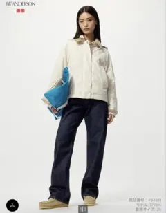 JW ANDERSON レディース ストレートデニム サイズ26裾長め