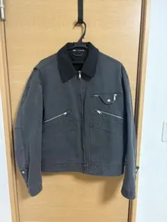 ZARA グレー ジップアップジャケット M