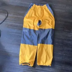 THE NORTH FACE ゴアテックス　上下　訳ありオレンジ/グレー