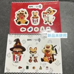 KFCモンハンステッカー RED WHITE