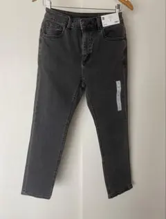 GU WOMEN ミドルライズスリムアンクルジーンズ+E M 66cm タグ付きのサムネイル