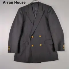 Arran House ダブルブレスト テーラードジャケット 金ボタン 美品