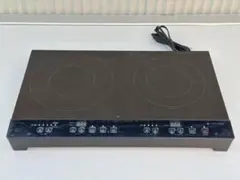 ハイパワー IHクッキングヒーター2口 ニトリ ブラック YN201BK - メルカリ