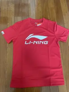 LI-NING ルーズフィット レッド Tシャツ S