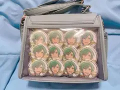 あんスタ アルカ 風早巽 痛バッグ風ショルダー 缶バッジ12点