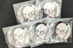 鬼滅の刃 不死川玄弥 缶バッジセット