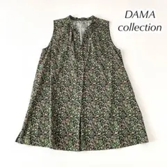 DAMA collection × LIBERTY ノースリーブブラウス 花柄