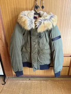 DIESEL ミリタリージャケット オリーブ色