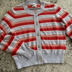 BARRIE ボーダー　カーディガン