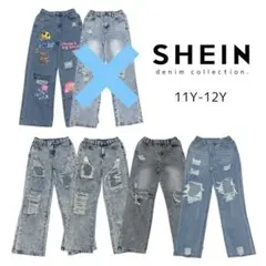 SHEIN デニムセット (11Y-12Y) 5点セットのサムネイル