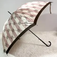 【タグ付き極美品✨耐風仕様】ミッシェルクラン 逆さ傘 雨傘 ハートチャーム 軽量のサムネイル