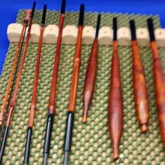 (CA-04)タナゴ布袋竿3本〜5本継ぎ　継ぎ数変更で長さを3通りに変更可能 タナゴ竿 十本継ぎ、六尺六寸、布袋竹、 印籠継ぎ、三節揃い 替元 四尺 ロッド