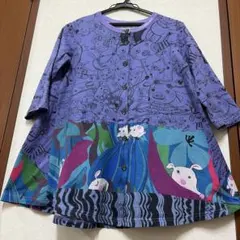 アルベロベロ　パープル系　チュニック　カーディガンのサムネイル