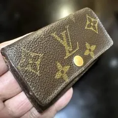 ⑤☆良品☆モノグラム♪4連 キーケース