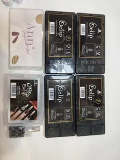 KOKOIST Gelip ネイルチップ 5種セット ジェリップボンド付き - メルカリ