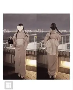 GRLサテン浴衣セット【gi1413】