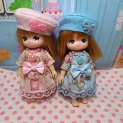 ミキちゃんマキちゃん　ハンドメイド服セット