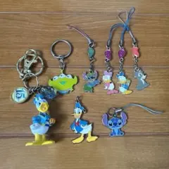 ディズニー　キーホルダー　ストラップ　セット