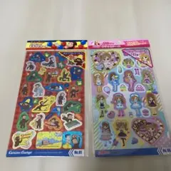 リカちゃん☺︎ ︎おさるのジョージ　キラッとシール