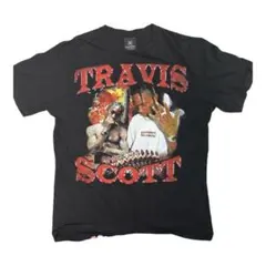TRAVIS SCOTT ヴィンテージ風 Tシャツ ブラック