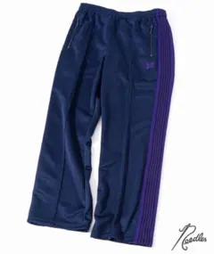希少　Needles×EDIFICE 19SS Track Pants サイズS Needles（ニードルス）の「NEEDLES×EDIFICE / ニードルス別注