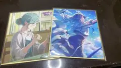 プロジェクトセカイ、プロセカ、日野森雫、色紙、2点